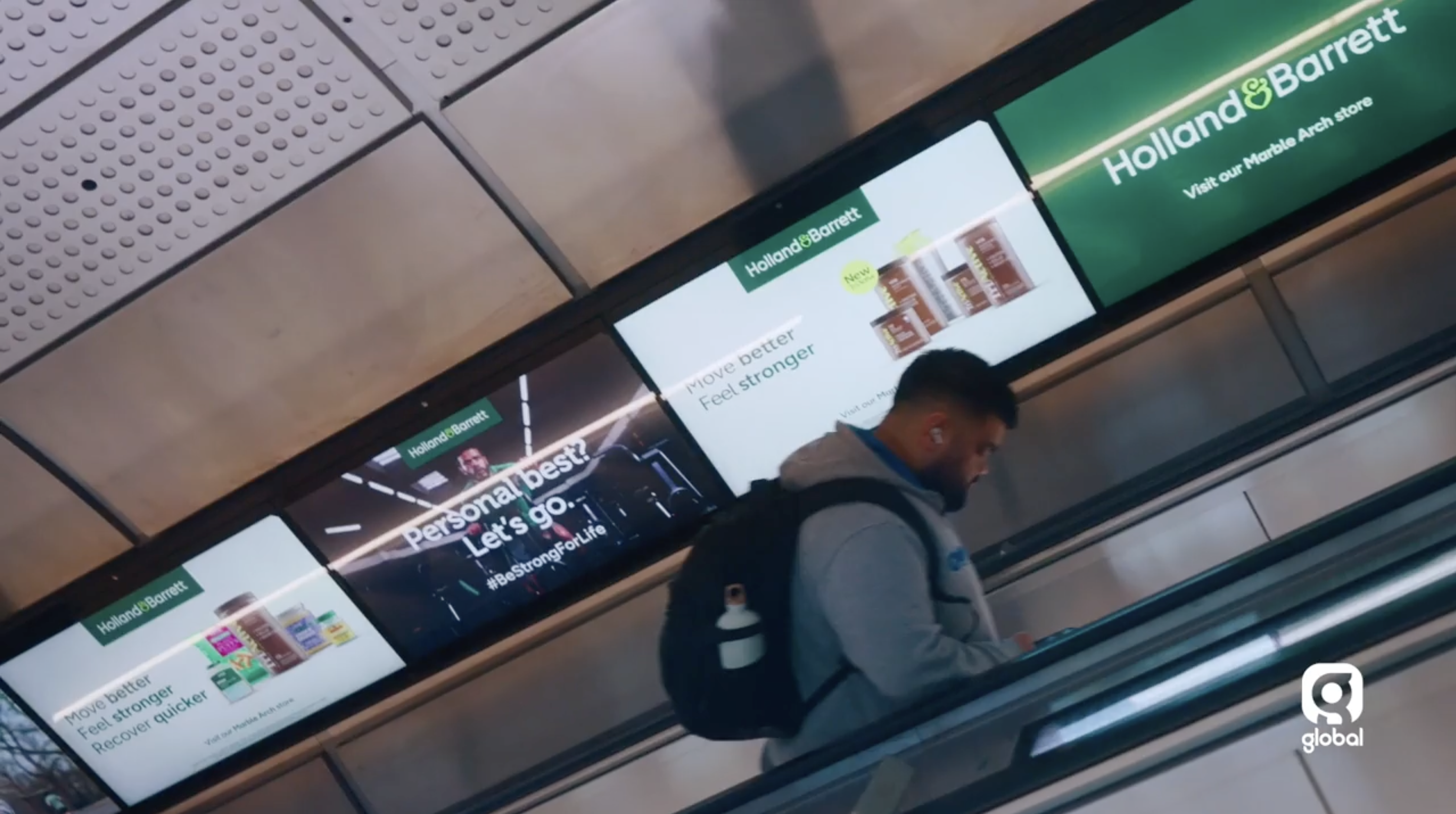 Underground advertising